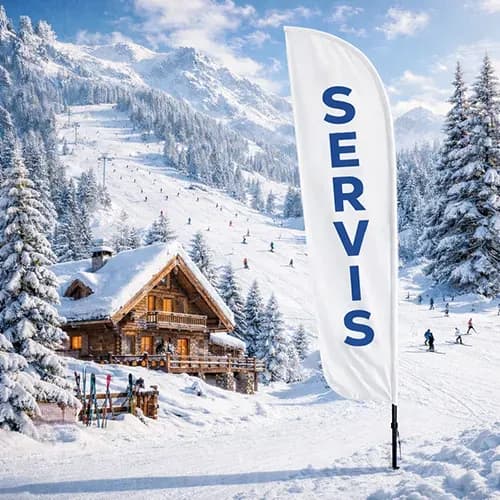 Beach Flag Standard SERVIS