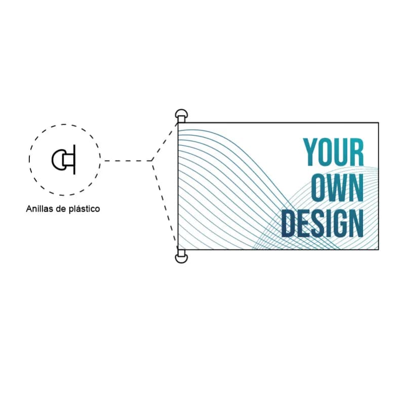 Nástenná vlajka (iba vlajka) náhľad 2