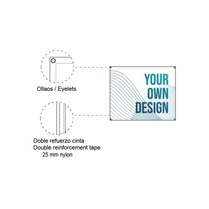 Vlajka s očkami náhľad 4