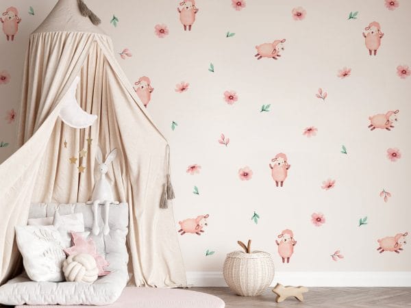 Samolepky na stenu ovce. Roztomilé ovce – Samolepiace dekorácie na stenu 1 Objednajte tlač online – rýchlo a bez starostí. Doručenie po celom Slovensku. Letáky, vizitky, bannery, billboardy a viac. - Štýlové samolepiace nálepky na stenu – jednoduchá aplikácia, kvalitná tlač a dlhá životnosť.