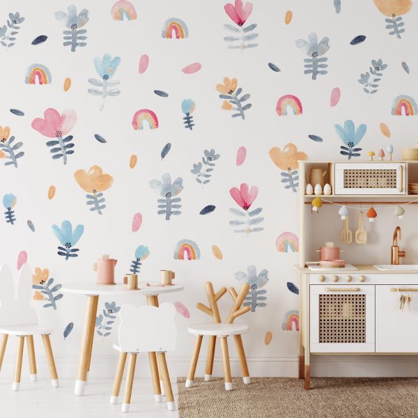 Kvetinové nálepky na stenu. Pastelové kvety (9) – Kvetinové nálepky na stenu do interiéru 2 Objednajte tlač online – rýchlo a bez starostí. Doručenie po celom Slovensku. Letáky, vizitky, bannery, billboardy a viac. - Elegantné kvetinové nálepky pre útulný domov. Kvalitná tlač, jednoduchá aplikácia.