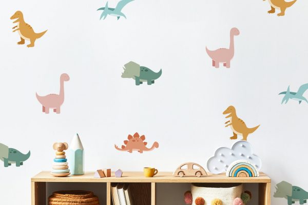 Dinosaury nálepky na stenu. Zábavné dinosaury (2) – Hravé nálepky na stenu pre deti 3 Objednajte tlač online – rýchlo a bez starostí. Doručenie po celom Slovensku. Letáky, vizitky, bannery, billboardy a viac. - Hravé zvieratkové a dinosaurové motívy pre deti – farebné a veselé nálepky na stenu.