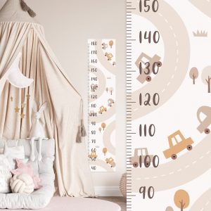 Nálepka na stenu s rastovým diagramom. Jednoduché odlepenie a nalepenie (3) – Samolepiace dekorácie na stenu