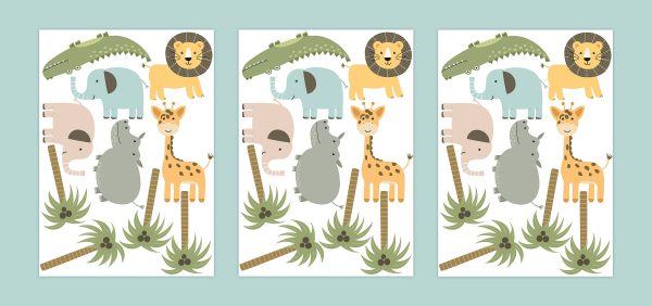 Nálepky na stenu Safari zvieratá. Divoké zvieratá (5) – Hravé nálepky na stenu pre deti 4 Objednajte tlač online – rýchlo a bez starostí. Doručenie po celom Slovensku. Letáky, vizitky, bannery, billboardy a viac. - Hravé zvieratkové a dinosaurové motívy pre deti – farebné a veselé nálepky na stenu.