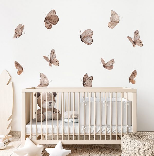 Motýľ Nálepky na stenu. Detská izba dekorácie (2) – Samolepiace dekorácie na stenu 2 Objednajte tlač online – rýchlo a bez starostí. Doručenie po celom Slovensku. Letáky, vizitky, bannery, billboardy a viac. - Štýlové samolepiace nálepky na stenu – jednoduchá aplikácia, kvalitná tlač a dlhá životnosť.
