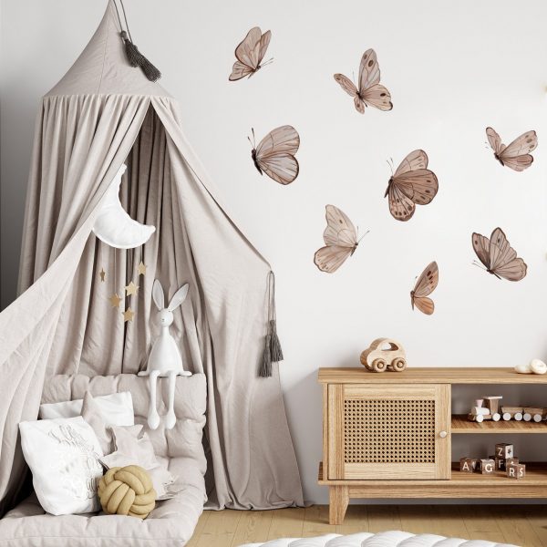 Motýľ Nálepky na stenu. Detská izba dekorácie (2) – Samolepiace dekorácie na stenu 3 Objednajte tlač online – rýchlo a bez starostí. Doručenie po celom Slovensku. Letáky, vizitky, bannery, billboardy a viac. - Štýlové samolepiace nálepky na stenu – jednoduchá aplikácia, kvalitná tlač a dlhá životnosť.