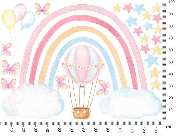 Dúhová nálepka na stenu. Personalizované – Samolepiace dekorácie na stenu 3 Objednajte tlač online – rýchlo a bez starostí. Doručenie po celom Slovensku. Letáky, vizitky, bannery, billboardy a viac. - Štýlové samolepiace nálepky na stenu – jednoduchá aplikácia, kvalitná tlač a dlhá životnosť.