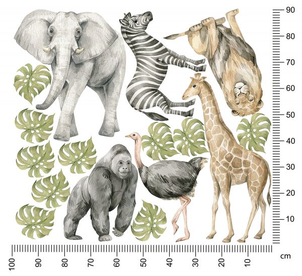 Safari nálepka na stenu. Safari zvieratá – Hravé nálepky na stenu pre deti 2 Objednajte tlač online – rýchlo a bez starostí. Doručenie po celom Slovensku. Letáky, vizitky, bannery, billboardy a viac. - Hravé zvieratkové a dinosaurové motívy pre deti – farebné a veselé nálepky na stenu.