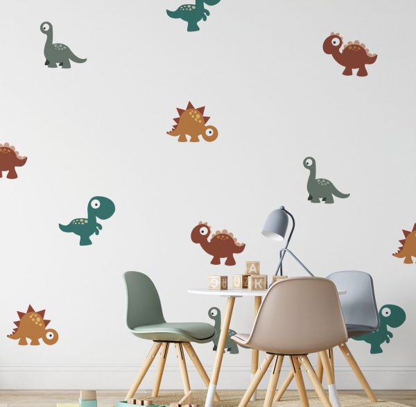 Dinosaury nálepky na stenu. Zábavné dinosaury (5) – Hravé nálepky na stenu pre deti 2 Objednajte tlač online – rýchlo a bez starostí. Doručenie po celom Slovensku. Letáky, vizitky, bannery, billboardy a viac. - Hravé zvieratkové a dinosaurové motívy pre deti – farebné a veselé nálepky na stenu.