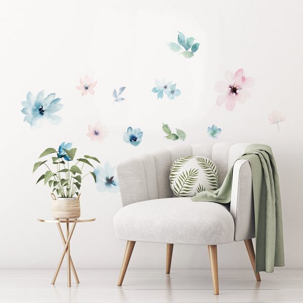 Kvetinové nálepky na stenu. Pastelové kvety (13) – Kvetinové nálepky na stenu do interiéru 1 Objednajte tlač online – rýchlo a bez starostí. Doručenie po celom Slovensku. Letáky, vizitky, bannery, billboardy a viac. - Elegantné kvetinové nálepky pre útulný domov. Kvalitná tlač, jednoduchá aplikácia.
