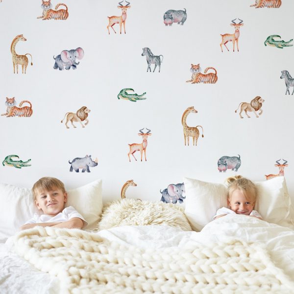 Nálepky na stenu Safari zvieratá. Divoké zvieratá (6) – Hravé nálepky na stenu pre deti 3 Objednajte tlač online – rýchlo a bez starostí. Doručenie po celom Slovensku. Letáky, vizitky, bannery, billboardy a viac. - Hravé zvieratkové a dinosaurové motívy pre deti – farebné a veselé nálepky na stenu.