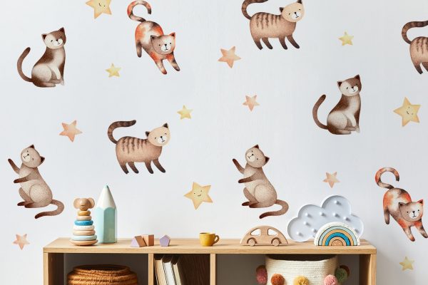 Samolepky na stenu mačky. Zábavné mačky – Samolepiace dekorácie na stenu 2 Objednajte tlač online – rýchlo a bez starostí. Doručenie po celom Slovensku. Letáky, vizitky, bannery, billboardy a viac. - Štýlové samolepiace nálepky na stenu – jednoduchá aplikácia, kvalitná tlač a dlhá životnosť.