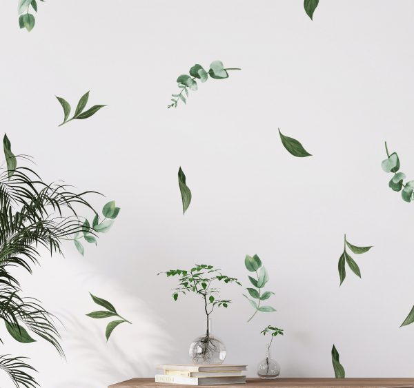 Kvetinové nálepky na stenu. Zelené listy – Kvetinové nálepky na stenu do interiéru 2 Objednajte tlač online – rýchlo a bez starostí. Doručenie po celom Slovensku. Letáky, vizitky, bannery, billboardy a viac. - Elegantné kvetinové nálepky pre útulný domov. Kvalitná tlač, jednoduchá aplikácia.