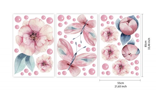 Obrovská sada nálepiek na stenu. Kvetinová lúka Boho štýl (2) – Kvetinové nálepky na stenu do interiéru 3 Objednajte tlač online – rýchlo a bez starostí. Doručenie po celom Slovensku. Letáky, vizitky, bannery, billboardy a viac. - Elegantné kvetinové nálepky pre útulný domov. Kvalitná tlač, jednoduchá aplikácia.