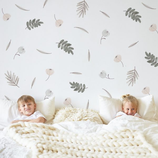 Kvetinové nálepky na stenu. Pastelové kvety (15) – Kvetinové nálepky na stenu do interiéru 2 Objednajte tlač online – rýchlo a bez starostí. Doručenie po celom Slovensku. Letáky, vizitky, bannery, billboardy a viac. - Elegantné kvetinové nálepky pre útulný domov. Kvalitná tlač, jednoduchá aplikácia.