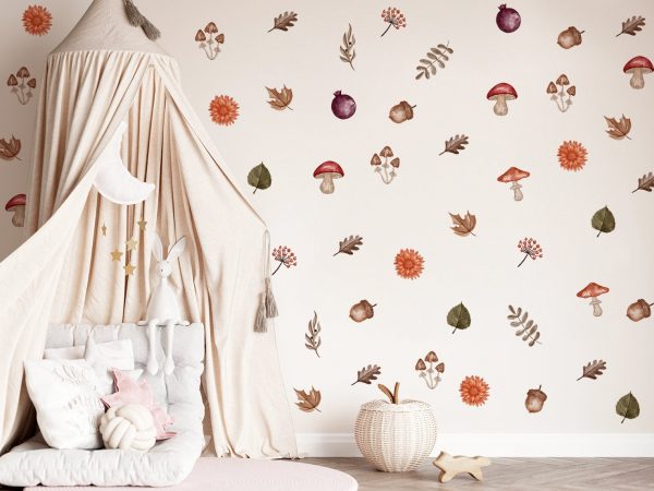 Kvetinové nálepky na stenu. Lesné kvetinové – Kvetinové nálepky na stenu do interiéru 2 Objednajte tlač online – rýchlo a bez starostí. Doručenie po celom Slovensku. Letáky, vizitky, bannery, billboardy a viac. - Elegantné kvetinové nálepky pre útulný domov. Kvalitná tlač, jednoduchá aplikácia.