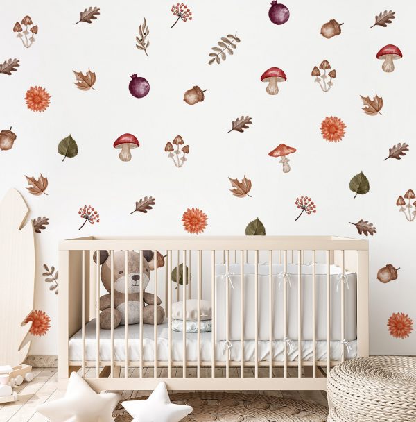 Kvetinové nálepky na stenu. Lesné kvetinové – Kvetinové nálepky na stenu do interiéru 1 Objednajte tlač online – rýchlo a bez starostí. Doručenie po celom Slovensku. Letáky, vizitky, bannery, billboardy a viac. - Elegantné kvetinové nálepky pre útulný domov. Kvalitná tlač, jednoduchá aplikácia.