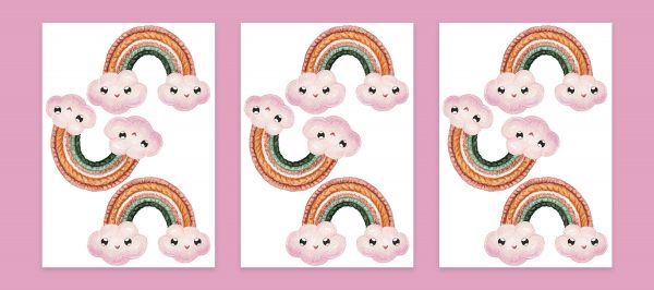 Boho nálepky na stenu. Dúha Oblaky Úsmevy – Samolepiace dekorácie na stenu 4 Objednajte tlač online – rýchlo a bez starostí. Doručenie po celom Slovensku. Letáky, vizitky, bannery, billboardy a viac. - Štýlové samolepiace nálepky na stenu – jednoduchá aplikácia, kvalitná tlač a dlhá životnosť.