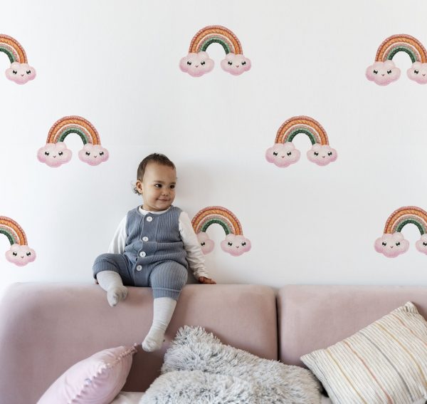 Boho nálepky na stenu. Dúha Oblaky Úsmevy – Samolepiace dekorácie na stenu 1 Objednajte tlač online – rýchlo a bez starostí. Doručenie po celom Slovensku. Letáky, vizitky, bannery, billboardy a viac. - Štýlové samolepiace nálepky na stenu – jednoduchá aplikácia, kvalitná tlač a dlhá životnosť.