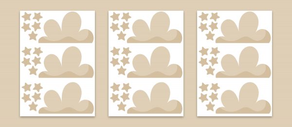 Boho Nálepky na stenu. Abstraktné mraky – Samolepiace dekorácie na stenu 4 Objednajte tlač online – rýchlo a bez starostí. Doručenie po celom Slovensku. Letáky, vizitky, bannery, billboardy a viac. - Štýlové samolepiace nálepky na stenu – jednoduchá aplikácia, kvalitná tlač a dlhá životnosť.