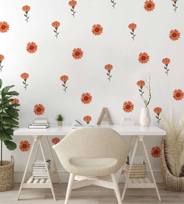 Kvetinové samolepky na stenu. Farebné kvetinové (4) – Kvetinové nálepky na stenu do interiéru 3 Objednajte tlač online – rýchlo a bez starostí. Doručenie po celom Slovensku. Letáky, vizitky, bannery, billboardy a viac. - Elegantné kvetinové nálepky pre útulný domov. Kvalitná tlač, jednoduchá aplikácia.