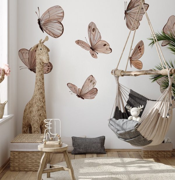 Obrovská sada nálepiek na stenu. Motýľ Boho štýl pastelové – Samolepiace dekorácie na stenu 2 Objednajte tlač online – rýchlo a bez starostí. Doručenie po celom Slovensku. Letáky, vizitky, bannery, billboardy a viac. - Štýlové samolepiace nálepky na stenu – jednoduchá aplikácia, kvalitná tlač a dlhá životnosť.