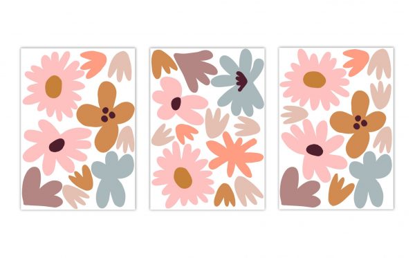 Kvetinové samolepky na stenu. Farebné kvetinové (5) – Kvetinové nálepky na stenu do interiéru 3 Objednajte tlač online – rýchlo a bez starostí. Doručenie po celom Slovensku. Letáky, vizitky, bannery, billboardy a viac. - Elegantné kvetinové nálepky pre útulný domov. Kvalitná tlač, jednoduchá aplikácia.