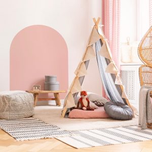 Nálepka na stenu BOHO. Minimalistická – Samolepiace dekorácie na stenu