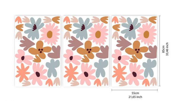 Obrovská sada nálepiek na stenu. Kvetinová lúka Boho štýl (3) – Kvetinové nálepky na stenu do interiéru 3 Objednajte tlač online – rýchlo a bez starostí. Doručenie po celom Slovensku. Letáky, vizitky, bannery, billboardy a viac. - Elegantné kvetinové nálepky pre útulný domov. Kvalitná tlač, jednoduchá aplikácia.