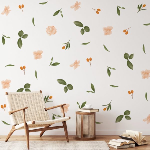 Kvetinové nálepky na stenu. Pastelové kvety (22) – Kvetinové nálepky na stenu do interiéru 1 Objednajte tlač online – rýchlo a bez starostí. Doručenie po celom Slovensku. Letáky, vizitky, bannery, billboardy a viac. - Elegantné kvetinové nálepky pre útulný domov. Kvalitná tlač, jednoduchá aplikácia.