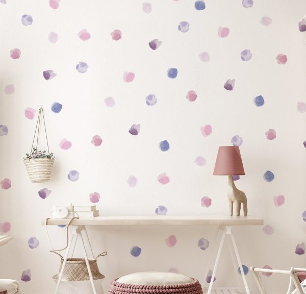 Samolepky na stenu bodky. Fialové bodky – Samolepiace dekorácie na stenu 1 Objednajte tlač online – rýchlo a bez starostí. Doručenie po celom Slovensku. Letáky, vizitky, bannery, billboardy a viac. - Štýlové samolepiace nálepky na stenu – jednoduchá aplikácia, kvalitná tlač a dlhá životnosť.