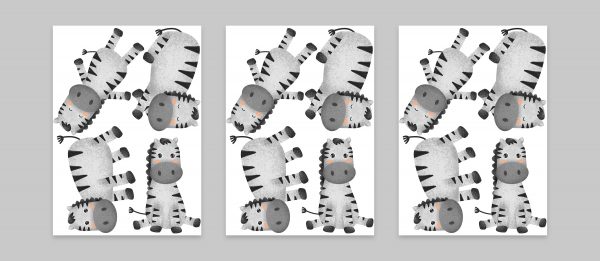 Nálepky na stenu Zebry. Zábavný dekor izby – Samolepiace dekorácie na stenu 4 Objednajte tlač online – rýchlo a bez starostí. Doručenie po celom Slovensku. Letáky, vizitky, bannery, billboardy a viac. - Štýlové samolepiace nálepky na stenu – jednoduchá aplikácia, kvalitná tlač a dlhá životnosť.