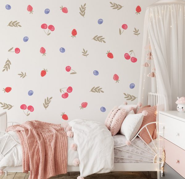 Kvetinové nálepky na stenu. Pastelové ovocie (2) – Kvetinové nálepky na stenu do interiéru 2 Objednajte tlač online – rýchlo a bez starostí. Doručenie po celom Slovensku. Letáky, vizitky, bannery, billboardy a viac. - Elegantné kvetinové nálepky pre útulný domov. Kvalitná tlač, jednoduchá aplikácia.