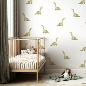 Dinosaury nálepky na stenu. Zábavné dinosaury (7) – Hravé nálepky na stenu pre deti