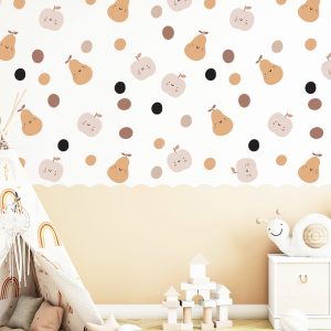 Ovocné nálepky na stenu. Detská izba – Samolepiace dekorácie na stenu