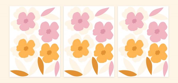 Kvetinové nálepky na stenu. Abstraktné kvetinové, pastelové kvetinové nálepky na stenu (4) – Kvetinové nálepky na stenu do interiéru 4 Objednajte tlač online – rýchlo a bez starostí. Doručenie po celom Slovensku. Letáky, vizitky, bannery, billboardy a viac. - Elegantné kvetinové nálepky pre útulný domov. Kvalitná tlač, jednoduchá aplikácia.