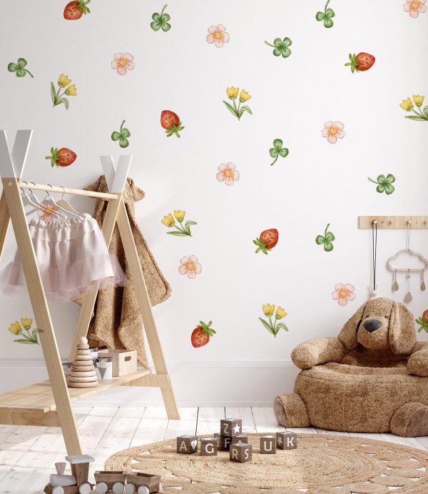 Kvetinové nálepky na stenu. Lesné kvetinové (2) – Kvetinové nálepky na stenu do interiéru 3 Objednajte tlač online – rýchlo a bez starostí. Doručenie po celom Slovensku. Letáky, vizitky, bannery, billboardy a viac. - Elegantné kvetinové nálepky pre útulný domov. Kvalitná tlač, jednoduchá aplikácia.