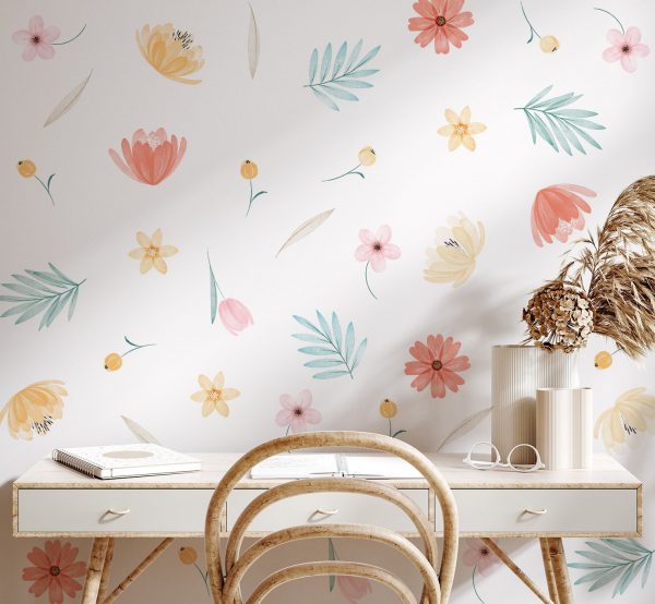 Kvetinové samolepky na stenu. Farebné kvetinové (8) – Kvetinové nálepky na stenu do interiéru 2 Objednajte tlač online – rýchlo a bez starostí. Doručenie po celom Slovensku. Letáky, vizitky, bannery, billboardy a viac. - Elegantné kvetinové nálepky pre útulný domov. Kvalitná tlač, jednoduchá aplikácia.