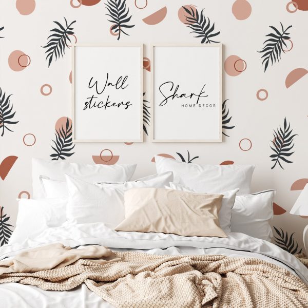 Samolepka na stenu. Abstraktné tvary (9) – Samolepiace dekorácie na stenu 1 Objednajte tlač online – rýchlo a bez starostí. Doručenie po celom Slovensku. Letáky, vizitky, bannery, billboardy a viac. - Štýlové samolepiace nálepky na stenu – jednoduchá aplikácia, kvalitná tlač a dlhá životnosť.