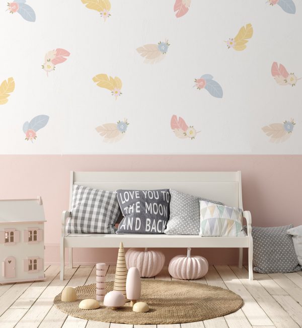 Boho Nálepky na stenu. Farebné s perím Boho – Samolepiace dekorácie na stenu 1 Objednajte tlač online – rýchlo a bez starostí. Doručenie po celom Slovensku. Letáky, vizitky, bannery, billboardy a viac. - Štýlové samolepiace nálepky na stenu – jednoduchá aplikácia, kvalitná tlač a dlhá životnosť.