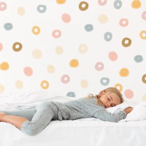 Bodky na stenu. Akvarelové bodky (3) – Samolepiace dekorácie na stenu