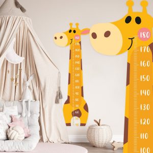 Nálepka na stenu s rastovým diagramom. Jednoduché odlepenie a nalepenie (7) – Samolepiace dekorácie na stenu