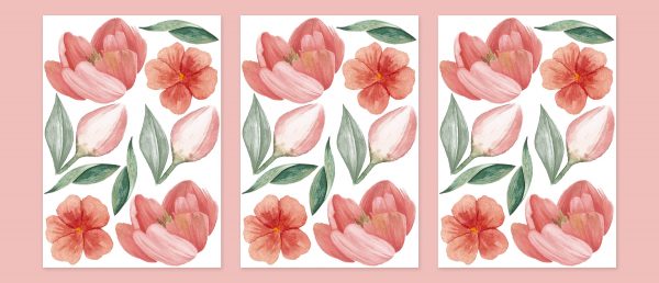 Objednajte tlač online – rýchlo a bez starostí. Doručenie po celom Slovensku. Letáky, vizitky, bannery, billboardy a viac. - Elegantné kvetinové nálepky pre útulný domov. Kvalitná tlač, jednoduchá aplikácia.