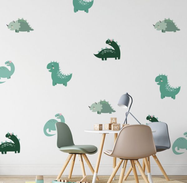 Dinosaury nálepky na stenu. Zábavné dinosaury (9) – Hravé nálepky na stenu pre deti 2 Objednajte tlač online – rýchlo a bez starostí. Doručenie po celom Slovensku. Letáky, vizitky, bannery, billboardy a viac. - Hravé zvieratkové a dinosaurové motívy pre deti – farebné a veselé nálepky na stenu.