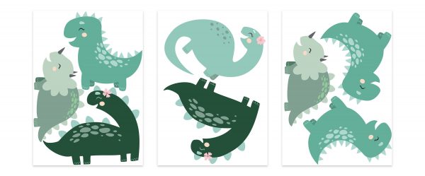 Dinosaury nálepky na stenu. Zábavné dinosaury (9) – Hravé nálepky na stenu pre deti 3 Objednajte tlač online – rýchlo a bez starostí. Doručenie po celom Slovensku. Letáky, vizitky, bannery, billboardy a viac. - Hravé zvieratkové a dinosaurové motívy pre deti – farebné a veselé nálepky na stenu.