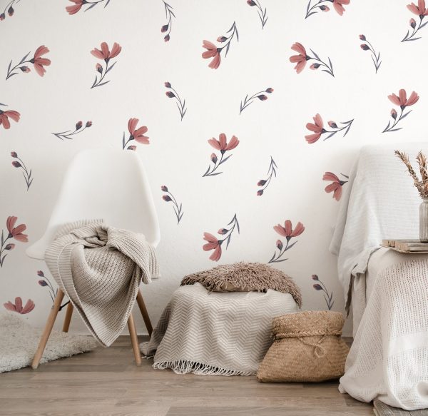 Kvetinové nálepky na stenu. Pastelové kvety (32) – Kvetinové nálepky na stenu do interiéru 3 Objednajte tlač online – rýchlo a bez starostí. Doručenie po celom Slovensku. Letáky, vizitky, bannery, billboardy a viac. - Elegantné kvetinové nálepky pre útulný domov. Kvalitná tlač, jednoduchá aplikácia.