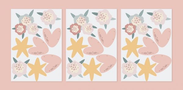 Objednajte tlač online – rýchlo a bez starostí. Doručenie po celom Slovensku. Letáky, vizitky, bannery, billboardy a viac. - Elegantné kvetinové nálepky pre útulný domov. Kvalitná tlač, jednoduchá aplikácia.