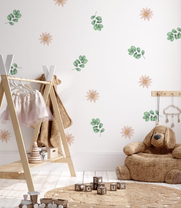 Kvetinové nálepky na stenu. Pastelové kvety (33) – Kvetinové nálepky na stenu do interiéru 2 Objednajte tlač online – rýchlo a bez starostí. Doručenie po celom Slovensku. Letáky, vizitky, bannery, billboardy a viac. - Elegantné kvetinové nálepky pre útulný domov. Kvalitná tlač, jednoduchá aplikácia.
