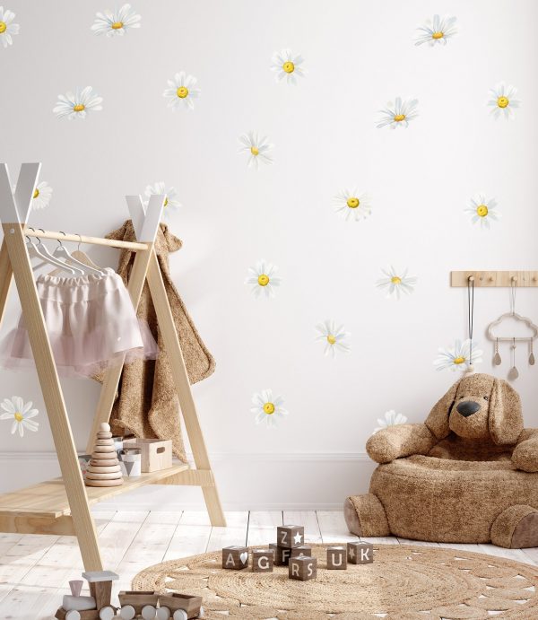 Kvetinové nálepky na stenu. So sedmokráskami – Kvetinové nálepky na stenu do interiéru 1 Objednajte tlač online – rýchlo a bez starostí. Doručenie po celom Slovensku. Letáky, vizitky, bannery, billboardy a viac. - Elegantné kvetinové nálepky pre útulný domov. Kvalitná tlač, jednoduchá aplikácia.