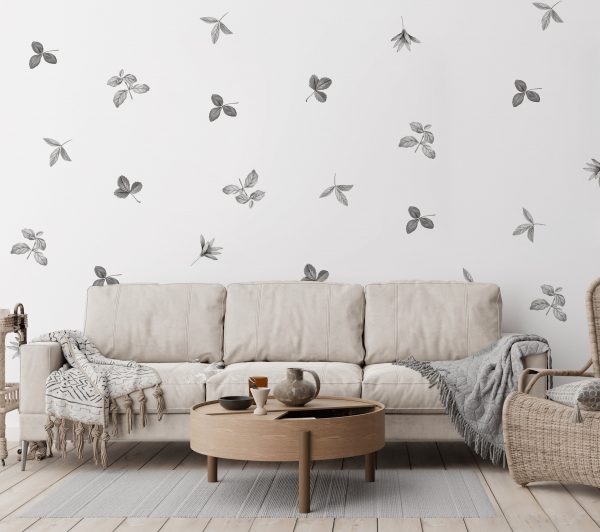 Kvetinová nálepka na stenu. Čiernobiela kvetinová – Kvetinové nálepky na stenu do interiéru 1 Objednajte tlač online – rýchlo a bez starostí. Doručenie po celom Slovensku. Letáky, vizitky, bannery, billboardy a viac. - Elegantné kvetinové nálepky pre útulný domov. Kvalitná tlač, jednoduchá aplikácia.